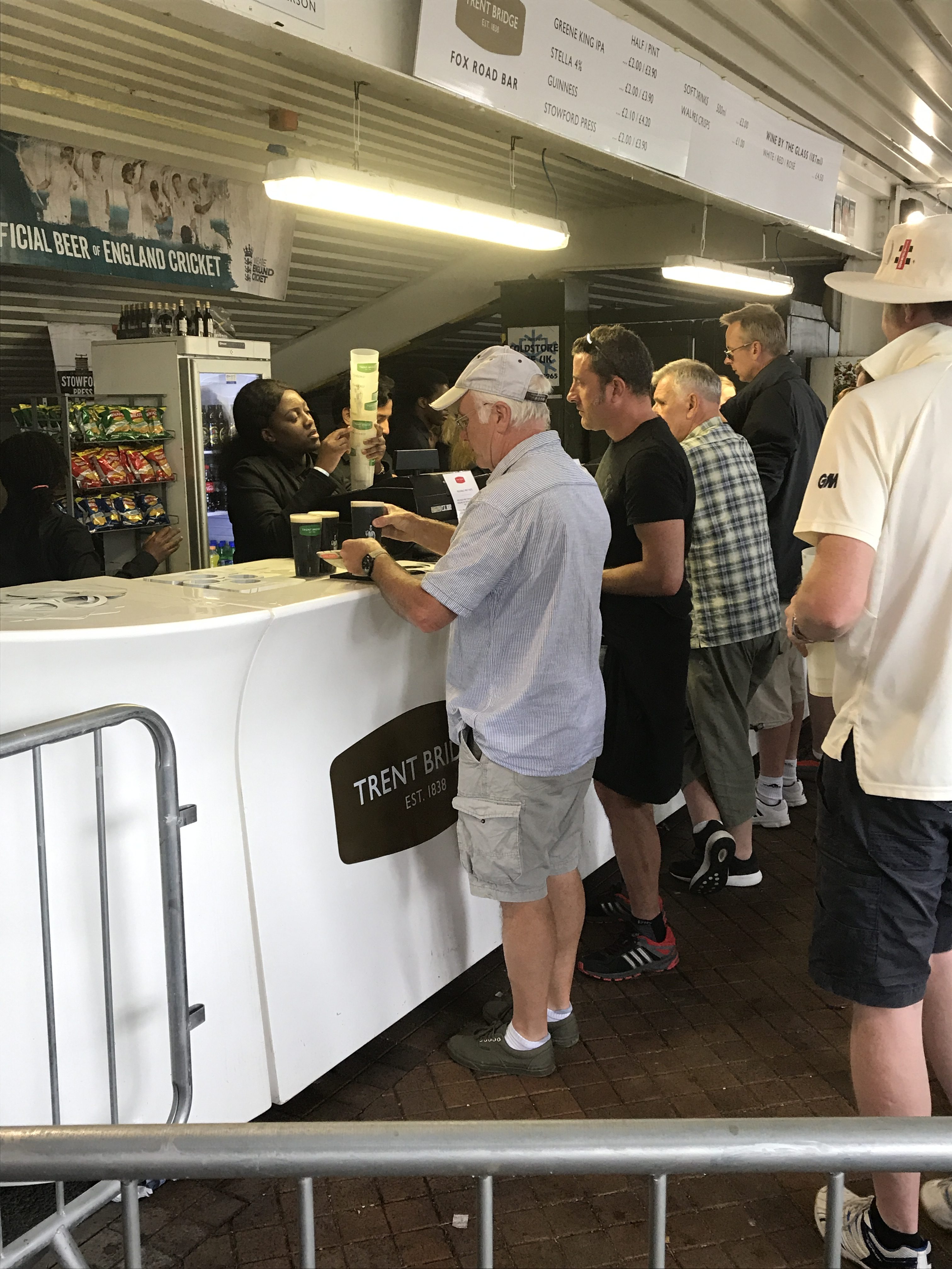 Cricket Bars -serving the fans