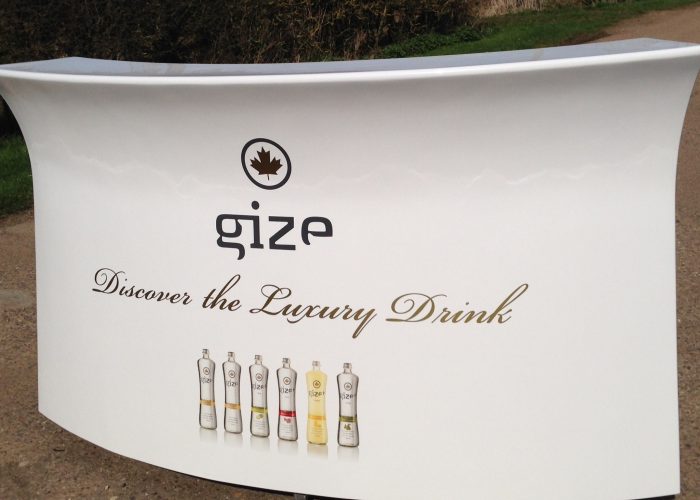 Gize curved portable bar