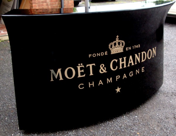 Moet and Chandon Champagne Ocean Mobile Bar