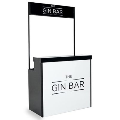 Mobile Gin Bar with Canopy